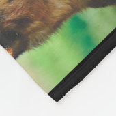 Geburtstag 8 Foto Personalisiert Black Fleecedecke (Ecke)