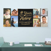 Geburtstag 8 Fotomaterial Jahre in der Herstellung Banner (Messe)