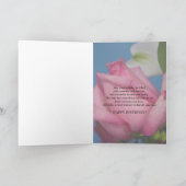 Geburtstag, 99., Rote Rose Karte (Innenseite)