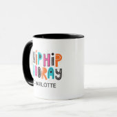 Geburtstag Abschluss Angesagt Angesagt Hooray Mode Tasse (Vorderseite Links)