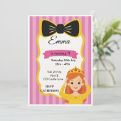 Geburtstag & Abschluss Einladungskarten | Ankündig (Stehend Vorderseite)