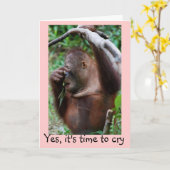 Geburtstag ältere Spaß Karte (Gelbe Blume)