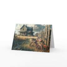 Geburtstag Altes Rotes Dreirad