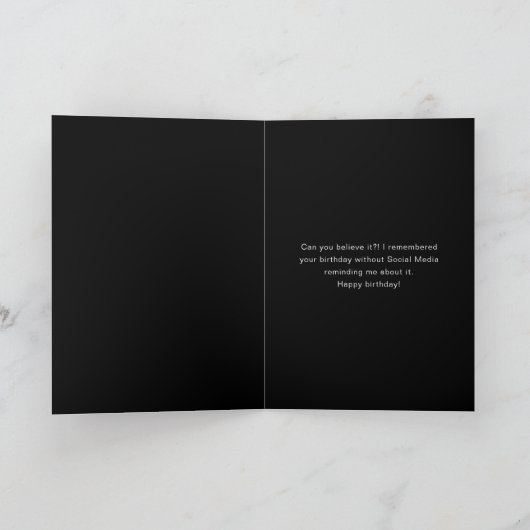 Geburtstag Ananas Gruß Karte (Innenseite)