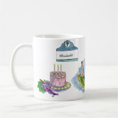 Geburtstag auf dem Weinberg! Kaffeetasse (Links)