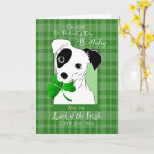 Geburtstag auf St Patrick Karte (Gelbe Blume)