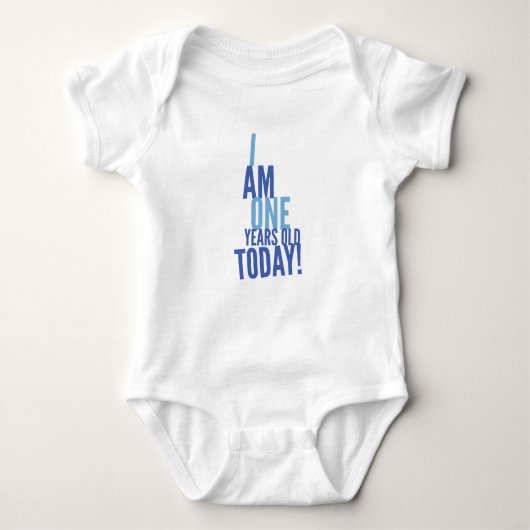 Geburtstag - Baby Jersey Bodysuit Baby Strampler (Vorderseite)