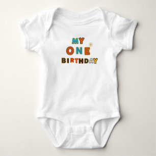 Geburtstag Baby Mädchen Strampler