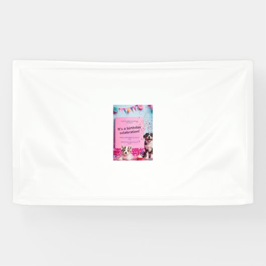 GEBURTSTAG BANNER (Horizontal)