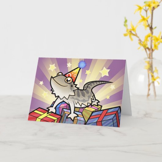 Geburtstag Bartter Drache / Rankin Dragon Karte