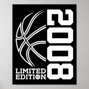 Geburtstag Basketball Limited Edition 2008 1 Poster