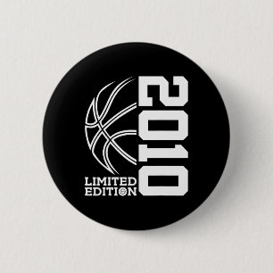 Geburtstag Basketball Limited Edition 2010 Button