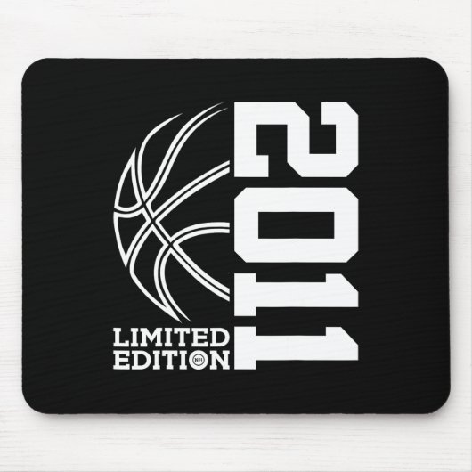 Geburtstag Basketball Limited Edition 2011 Mousepad (Vorne)