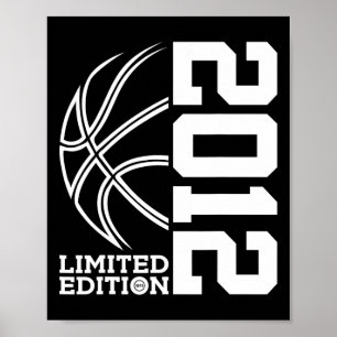 Geburtstag Basketball Limited Edition 2012 1 Poster