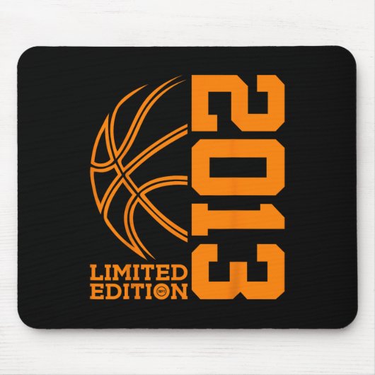 GEBURTSTAG BASKETBALL LIMITED EDITION 2013 MOUSEPAD (Vorne)