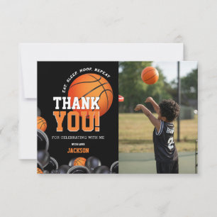 Geburtstag Basketball Sport Geburtstagsbasketball Dankeskarte