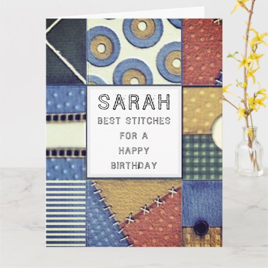 Geburtstag beenden karte (Gelbe Blume)