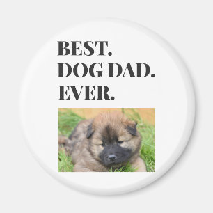 Geburtstag Bester Hund Vater je Foto Magnet