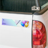 Geburtstag Big Gift Tag Autoaufkleber (Auf Lkw)