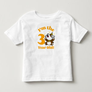 Geburtstag bin ich 3 Jahre alt - Niedlich glücklic Kleinkind T-shirt
