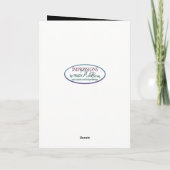 Geburtstag - Birthstone - November - Citrine Karte (Rückseite)