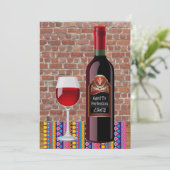 Geburtstag bis Vollendung / sonstige Einladung (Stehend Vorderseite)