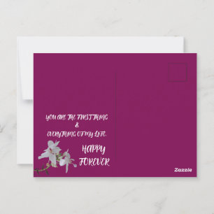 GEBURTSTAG BLUME GIFT FÜR DIE SCHWESTERFREUNDIN POSTKARTE