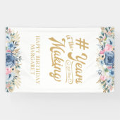 Geburtstag Blumenjahr im Drehbuch Banner (Horizontal)