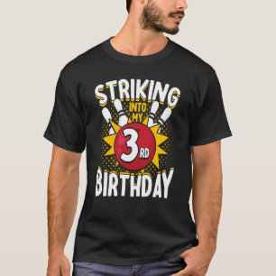Geburtstag Bowling Thema Einzug in den Geburtstag T-Shirt