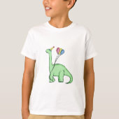 Geburtstag Brontosaur T-Shirt (Vorderseite)