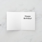 Geburtstag Brontosaurus! Karte (Innenseite)