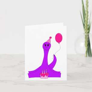 Geburtstag Brontosaurus! Karte