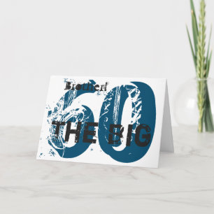 Geburtstag, Bruder, blau, schwarz, weiß. Karte