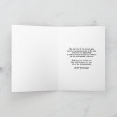 Geburtstag, Bruder, Golden Irish Dog Karte (Innenseite)