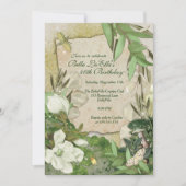 Geburtstag Brunch Mütter Tag Mittagessen Einladung (Vorderseite)