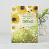 Geburtstag Brunch Mütter Tag Mittagessen Einladung (Stehend Vorderseite)