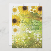 Geburtstag Brunch Mütter Tag Mittagessen Einladung (Rückseite)