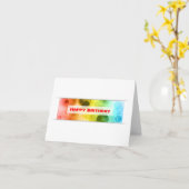 Geburtstag (Buch) Karte (Gelbe Blume)