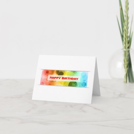 Geburtstag (Buch) Karte (Vorderseite)