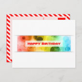 Geburtstag (Buch) Postkarte (Vorne/Hinten)