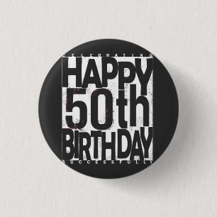 Geburtstag Button