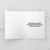 Geburtstag Cake Happy Birthday Karte (Innenseite)