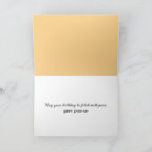 Geburtstag Chubby Cartoon Cat Collection mit Herz Karte (Innenseite)