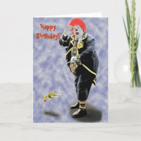 Geburtstag Clown, HappyBirthday! -Gestalted