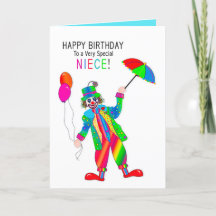 Geburtstag, Clown, Nichte, Sammlung Kaleidoskop