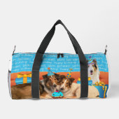 Geburtstag Collie Mama Duffle Bag (Rückseite)