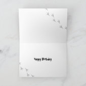 Geburtstag Conure/Lorikeet/Papagei Karte (Innenseite)