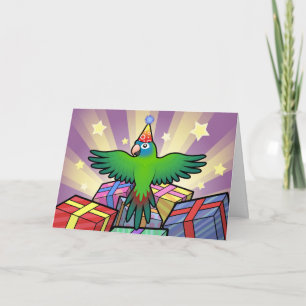 Geburtstag Conure/Lorikeet/Papagei Karte