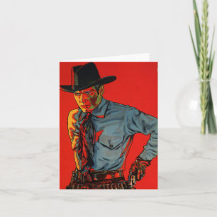 Geburtstag Cowboy! Karte