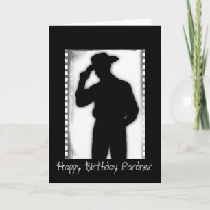 Geburtstag Cowboy Karte
